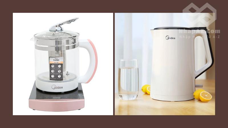 Các hãng ấm siêu tốc Trung Quốc chất lượng, bền đẹp nên mua Ấm siêu tốc Midea
