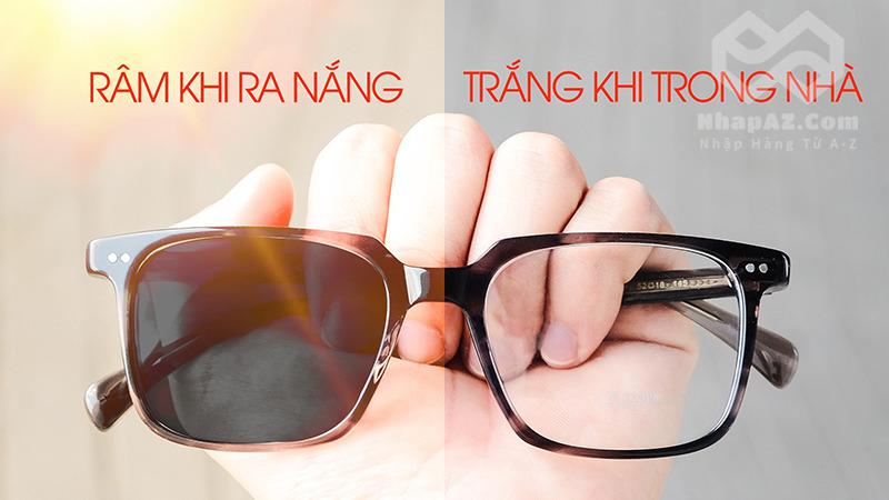 Kính mắt Trung Quốc: Phụ kiện thời trang độc đáo, phong cách Kính tròng đổi màu