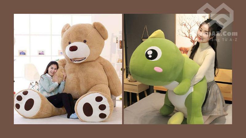 Thú bông Trung Quốc có gì hot? Gợi ý những mẫu bán chạy nhất Thú bông khổng lồ