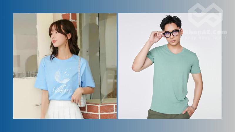 Áo phông Trung Quốc: Thời trang năng động và trẻ trung Áo phông cổ tròn basic