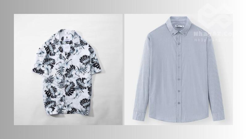 Tổng hợp 5 mẫu áo sơ mi nam Trung Quốc hot trend hiện nay Áo sơ mi họa tiết