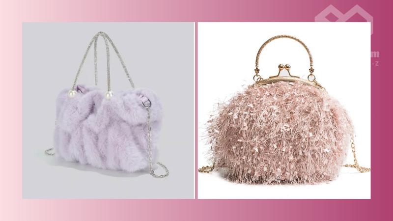 Top 5 mẫu clutch Trung Quốc thời trang và thanh lịch nhất Clutch lông