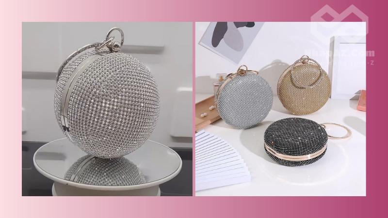 Top 5 mẫu clutch Trung Quốc thời trang và thanh lịch nhất Clutch tròn