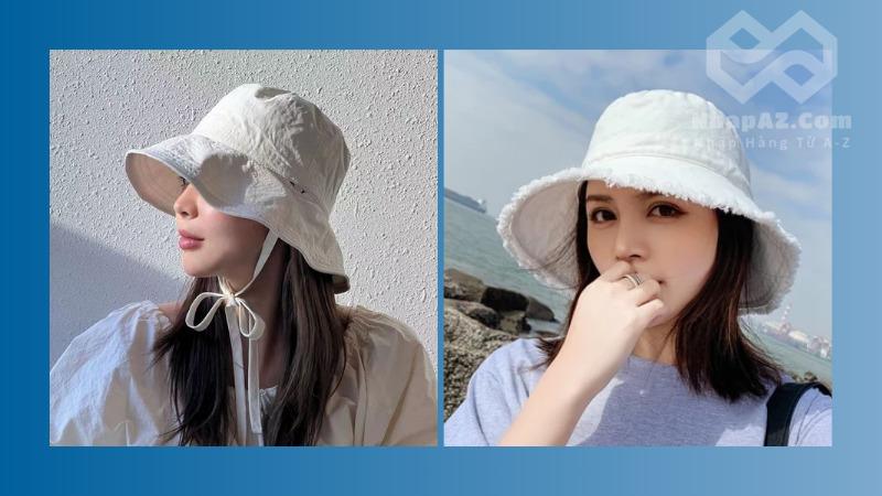 5 kiểu mũ rộng vành Trung Quốc giúp bạn nổi bật trong mùa hè Mũ bucket rộng vành
