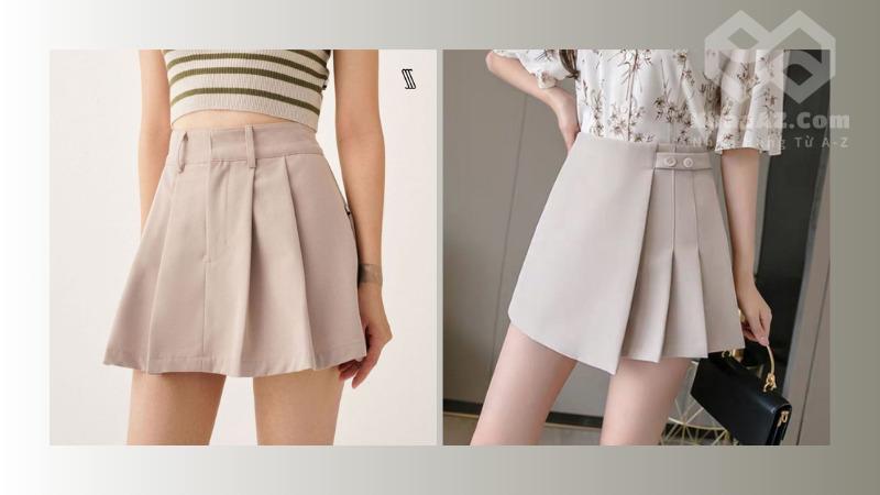 Quần short nữ Trung Quốc: Lựa chọn thời trang và năng động Quần short giả váy