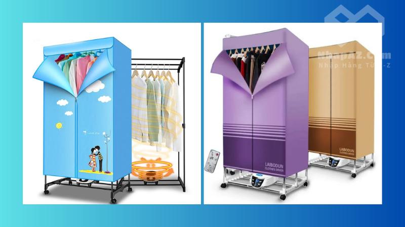 Tủ sấy quần áo Trung Quốc: Giải pháp sấy khô quần áo nhanh Tủ sấy quần áo Trung Quốc dạng tủ đứng