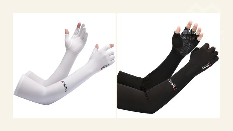 Top 4 mẫu găng tay chống nắng Trung Quốc được ưa chuộng nhất Găng tay ngón khoét
