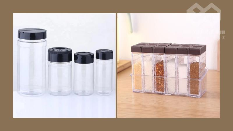 Top 3 hộp gia vị Trung Quốc giúp bếp gọn đẹp Hộp đựng gia vị bằng nhựa an toàn