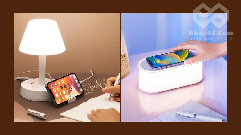 Top mẫu đèn ngủ để bàn đẹp, hiện đại và đáng mua nhất 2025 Đèn tích hợp sạc điện thoại