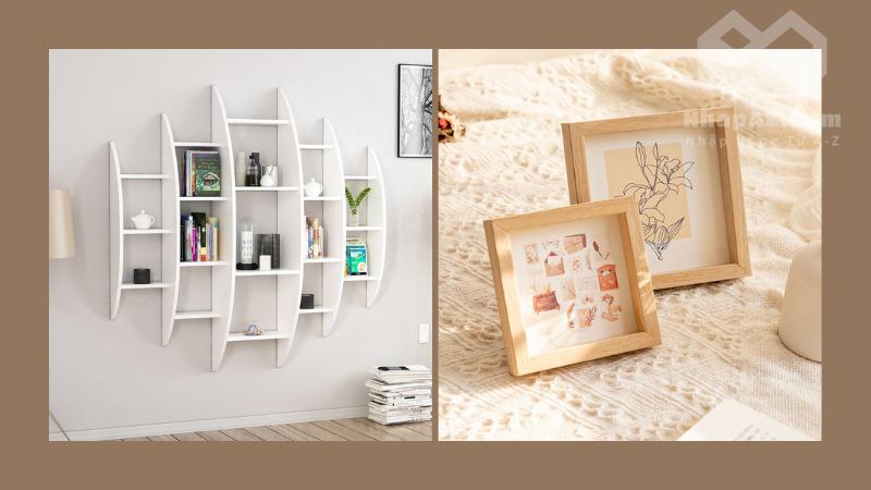 Khám phá thế giới đồ decor Trung Quốc: Đẹp, độc đáo và đa dạng Kệ gắn tường và khung ảnh
