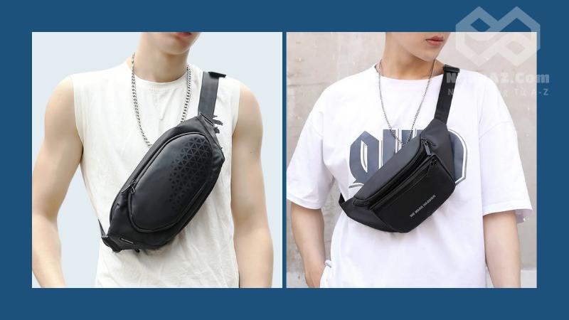 Khám phá túi bao tử nam Trung Quốc: Nhỏ gọn nhưng đa năng Kiểu dáng đeo ngực thời thượng