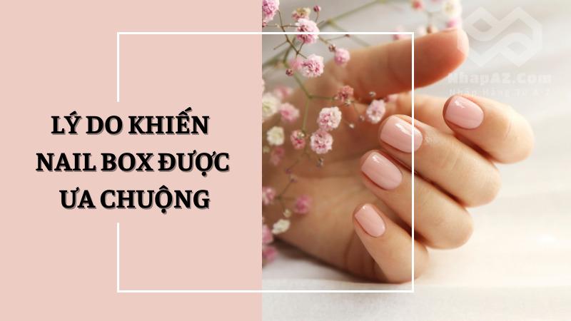Bí quyết tìm nguồn hàng nail box uy tín, chất lượng, giá rẻ Lý do khiến nail box được ưa chuộng