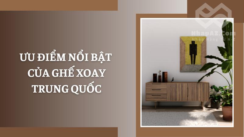 Ghế xoay Trung Quốc: Lựa chọn hàng đầu cho dân văn phòng Ưu điểm nổi bật của ghế xoay Trung Quốc