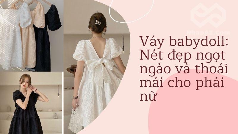 vay babydoll net dep ngot ngao va thoai mai cho phu nu