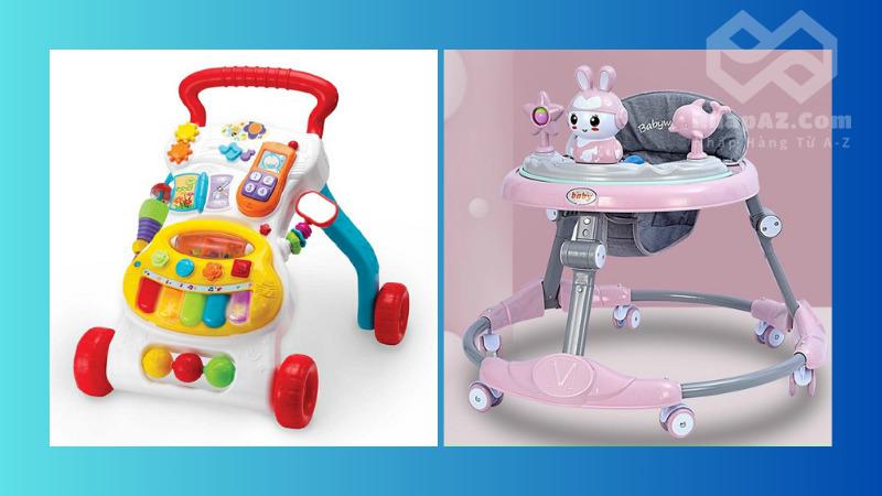 Gợi ý 3 mẫu xe tập đi cho bé Trung Quốc đáng mua nhất hiện nay Xe tập đi thông minh tích hợp âm thanh và đồ chơi