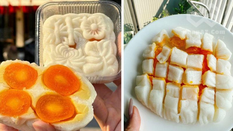 Bánh dẻo trứng muối có gì đặc biệt?