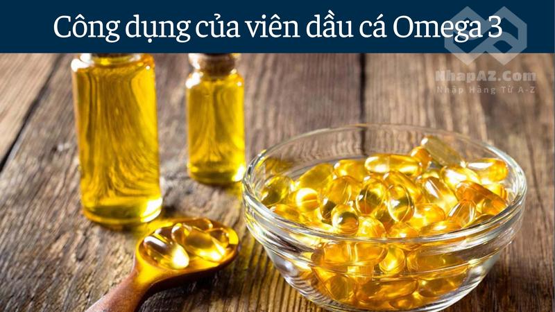 Công dụng của viên dầu cá Omega 3