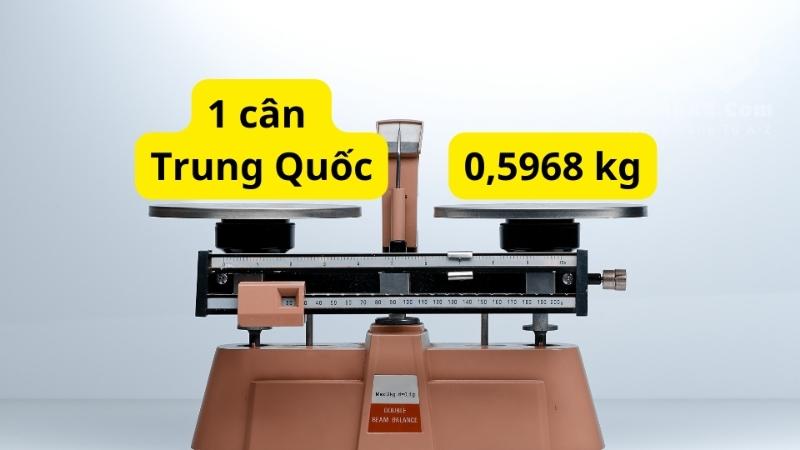 Cách quy đổi 1 cân Trung Quốc sang cân Việt Nam chi tiết nhất 1 cân Trung Quốc bằng bao nhiêu cân Việt Nam?