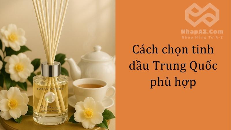 Tinh dầu Trung Quốc – Lựa chọn hoàn hảo cho không gian sống Ưu điểm của tinh dầu Trung Quốc