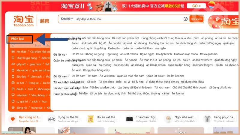 Hướng dẫn cách tìm nguồn hàng trên Taobao đơn giản và hiệu quả Chọn loại sản phẩm phù hợp với nhu cầu