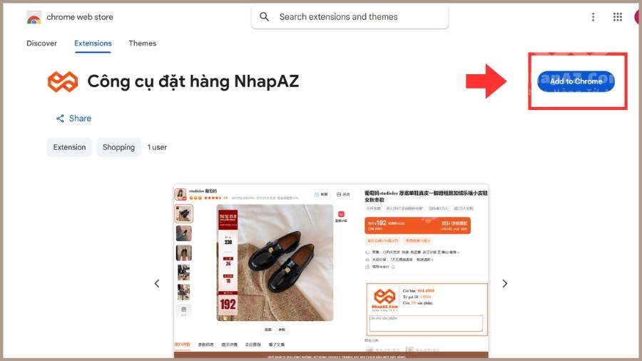 HƯỚNG DẪN NHẬP HÀNG TRUNG QUỐC TẠI NHAPAZ.COM Công cụ đặt hàng của NhapAZ
