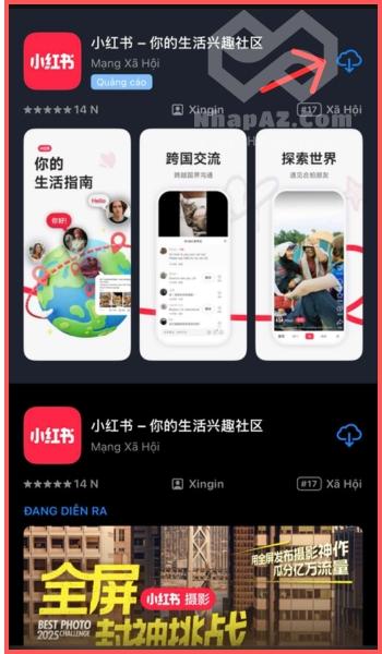 Tải ứng dụng Xiaohongshu về máy 