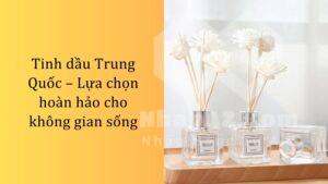Tinh dầu Trung Quốc – Lựa chọn hoàn hảo cho không gian sống