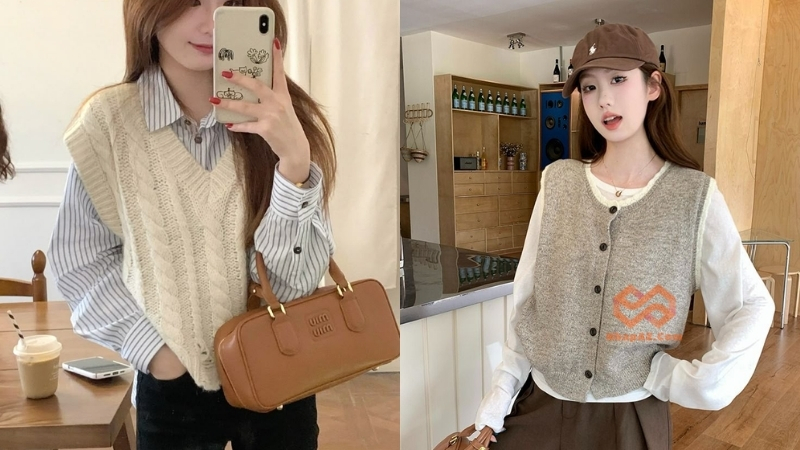 Những kiểu áo gile nữ được yêu thích hiện nay