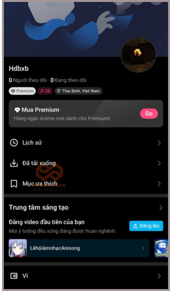 Đăng ký tài khoản Bilibili thành công 