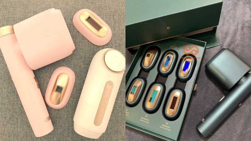 Những mẫu máy triệt lông mini Trung Quốc đáng mua nhất hiện nay Jovs JR5E – Triệt lông kết hợp chăm sóc da