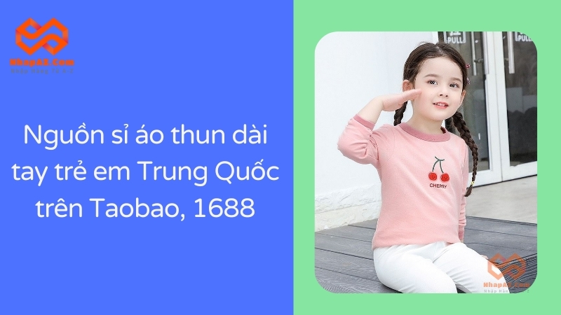 Nguồn sỉ áo thun dài tay trẻ em Trung Quốc trên Taobao, 1688