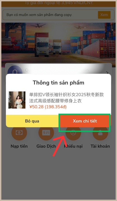 Bấm chọn xem chi tiết 
