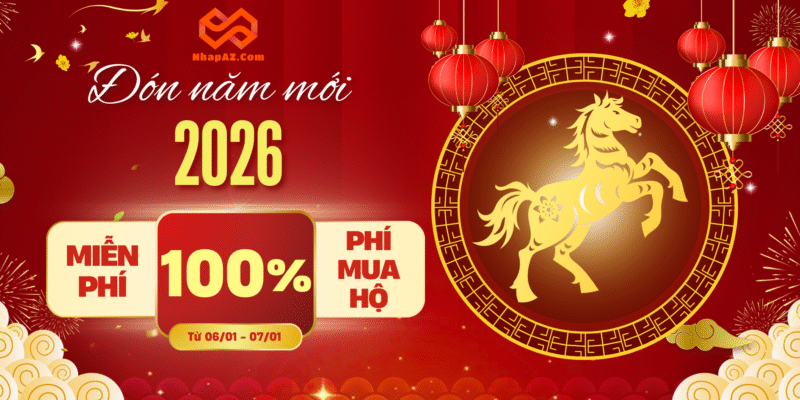 Banner Sale Khuyen mai Spa Lam dep Tham my Tet Nam moi Hien dai Thanh lich Do vang