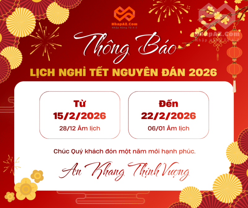 NHAPAZ thông báo lịch nghỉ Tết Nguyên Đán Bính Ngọ 2026 Do va Vang Le Hoi Hien Dai Tet Nguyen Dan Bai Dang Facebook