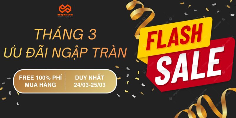  Free Phí Mua Hàng 24–25/3 Tại Nhapaz