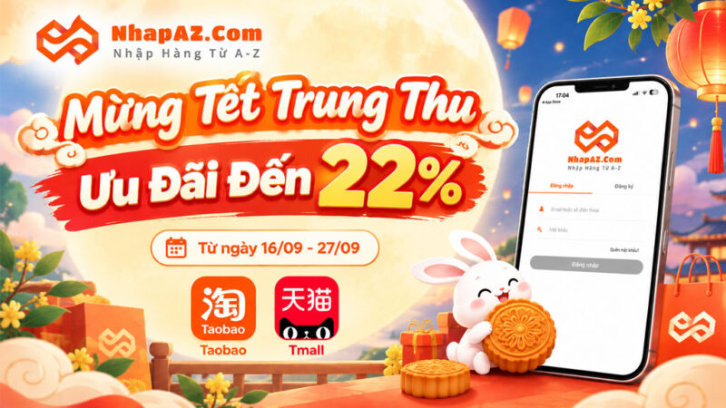 Mừng Tết Trung Thu – Săn Hàng Giá Sốc Với Ưu Đãi Đến 22%